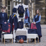 Models wear the new colllection of the; Scottish Football team