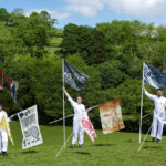 ‘Protest Flags’ Image property of Helen Milne, Photo by Clare Milne 2017